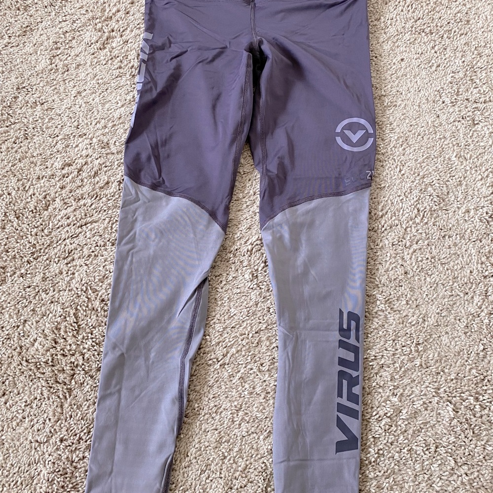 Virus compression workout pants
